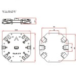 Tarot TL2996 Power Distribution Management Module / High Current Distribution Board 12S 480A High Current TL2996
